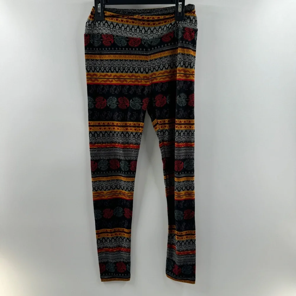 LuLaRoe One Size (OS) Leggings – Buttery Soft Stretchy Printed Leggings - Picture 2 of 5